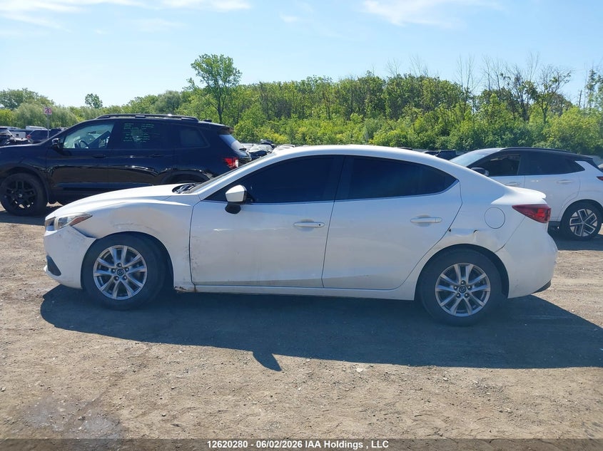 2014 Mazda Mazda3 Gs-Sky VIN: JM1BM1V77E1153100 Lot: 12620280