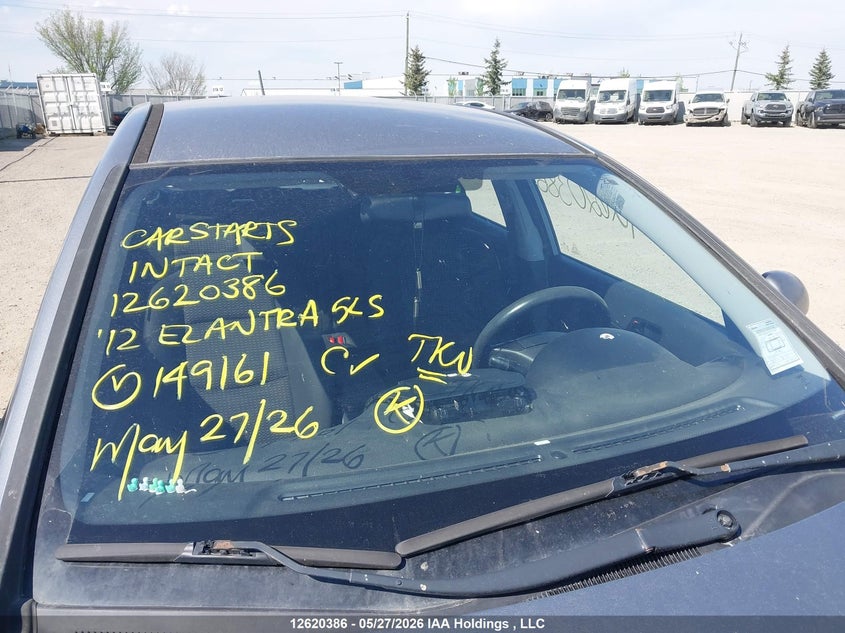 2012 Hyundai Elantra Touring Gls VIN: KMHDB8AE3CU149161 Lot: 12620386