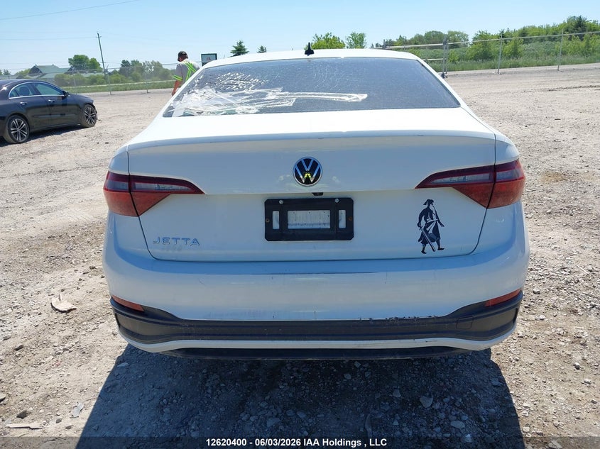 2022 Volkswagen Jetta Trendline VIN: 3VWCM7BU5NM031417 Lot: 12620400