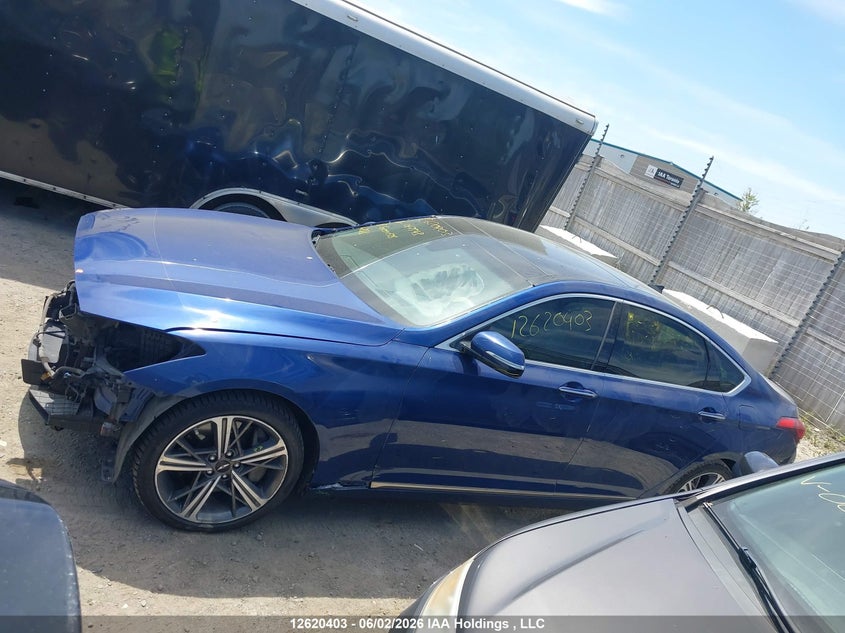 2015 Hyundai Genesis 5.0 Ultimate VIN: KMHGN4JF1FU017543 Lot: 12620403