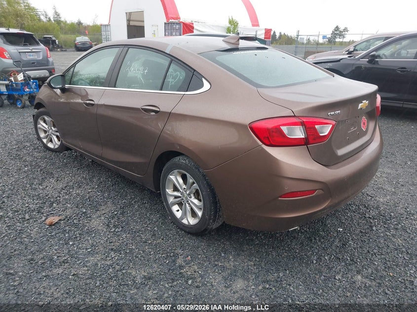 Vin: 1g1be5sm8k7121160, lot: 3019658, chevrolet cruze lt 20193