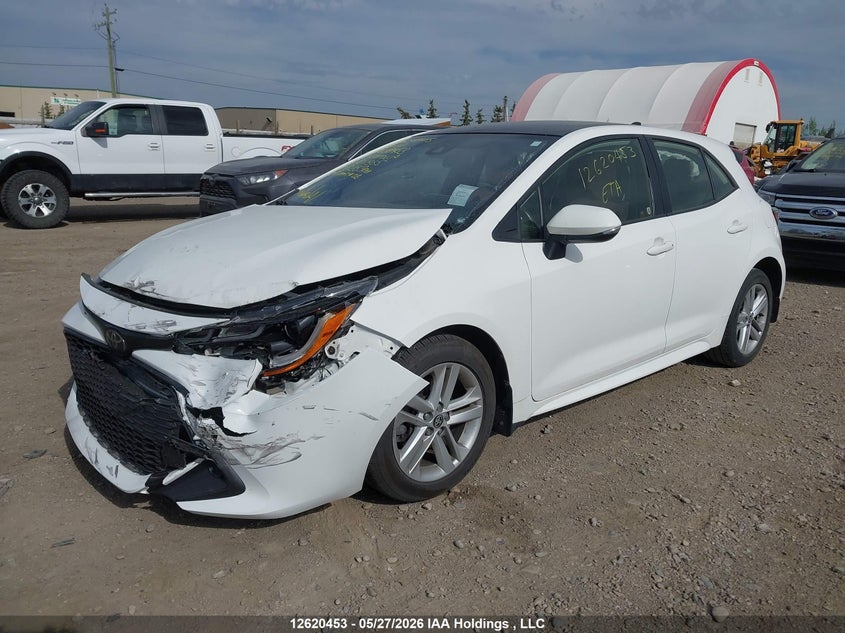 Vin: jtnk4rbe5l3101365, lot: 3019705, toyota corolla 20202