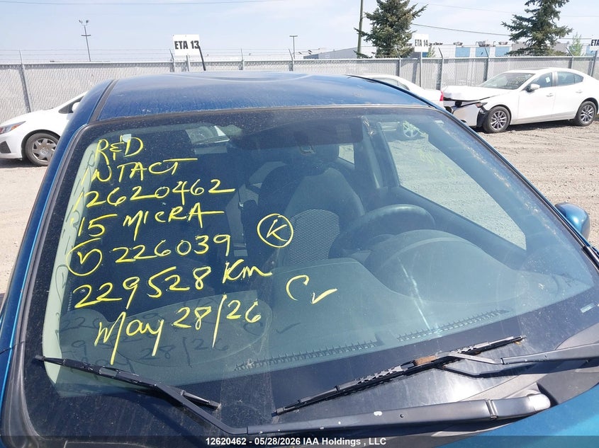 2015 Nissan Micra VIN: 3N1CK3CP4FL226039 Lot: 12620462