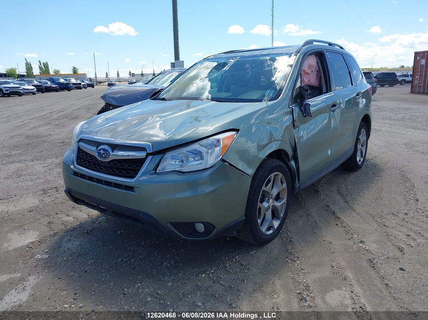 2015 Subaru Forester, Rollover, IAAI, VIN JF2SJCWC7FH529420 — photo 2