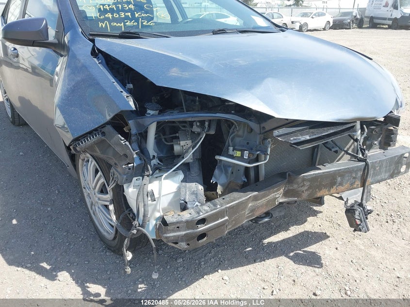2017 Toyota Corolla Le VIN: 2T1BURHE6HC949734 Lot: 12620485