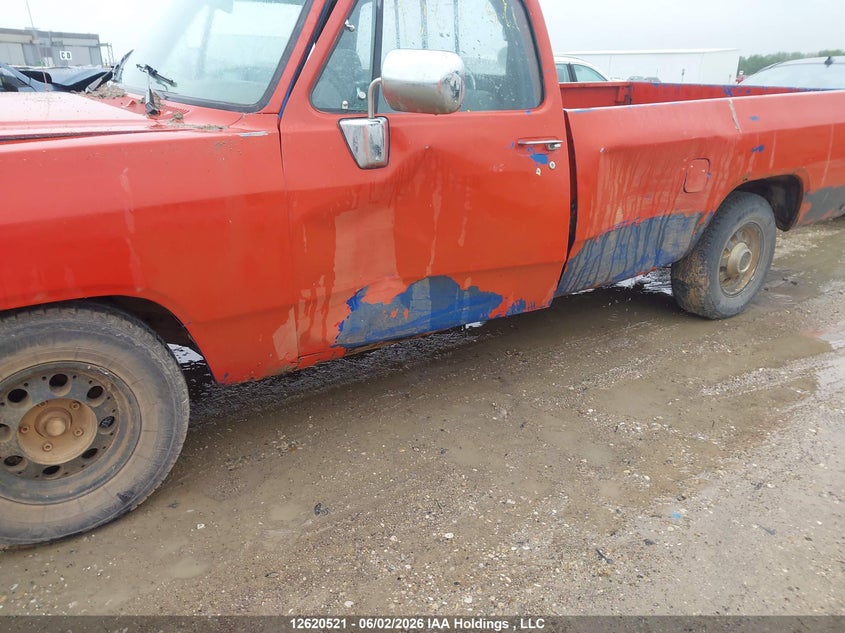 1992 DODGE D/W SERIES COUPE 5.2L V8 FI OHV 16V F2