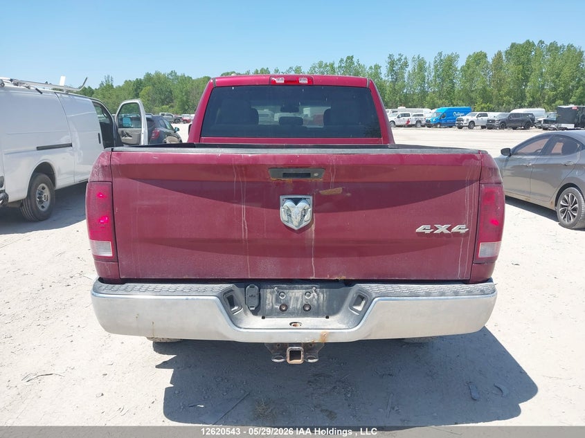 1C6RR7FT6DS510734 2013 Ram 1500 5.7 Ram St red
