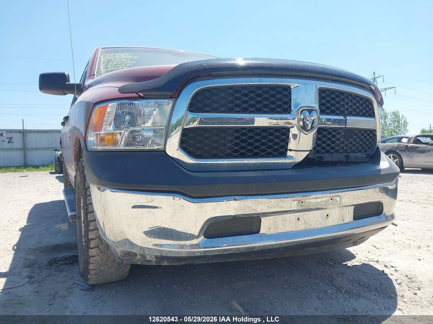 1C6RR7FT6DS510734 2013 Ram 1500 5.7 Ram St red