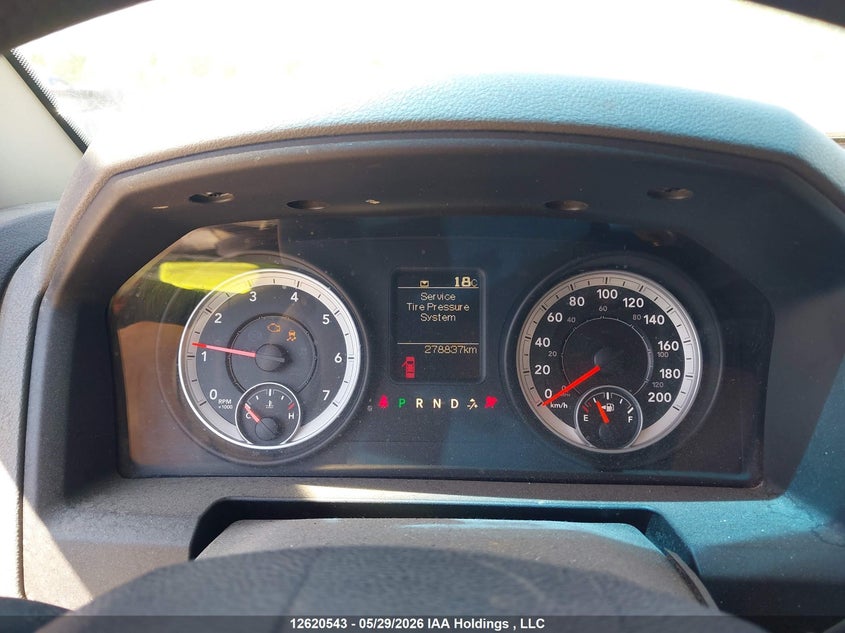 1C6RR7FT6DS510734 2013 Ram 1500 5.7 Ram St red
