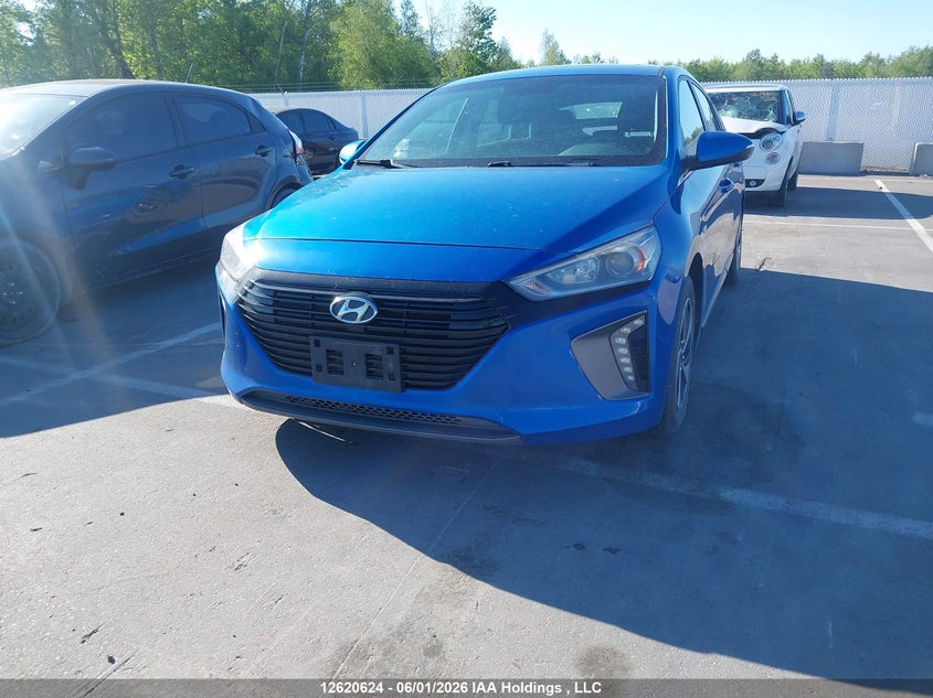 Vin: kmhc85lc7ju069735, lot: 3019887, hyundai ioniq limited 20182