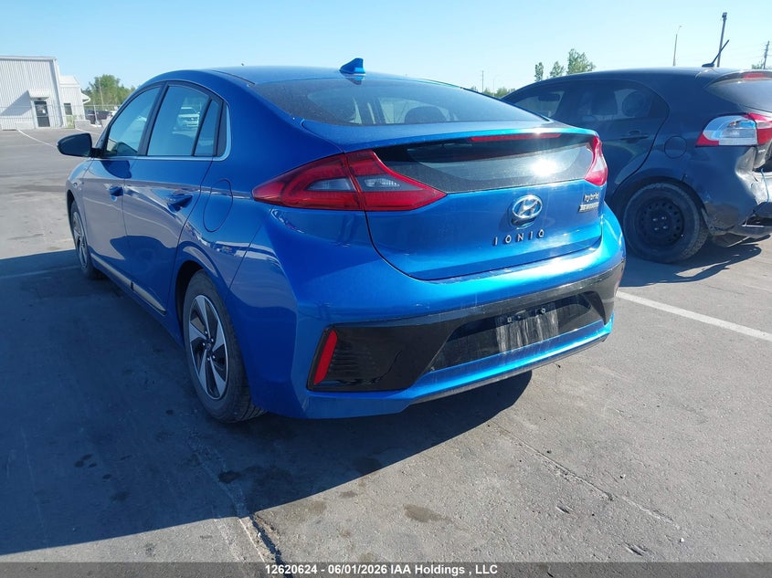 Vin: kmhc85lc7ju069735, lot: 3019887, hyundai ioniq limited 20183