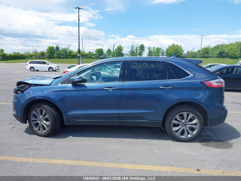 2019 Ford Edge Titanium VIN: 2FMPK4K98KBB63780 Lot: 12620633