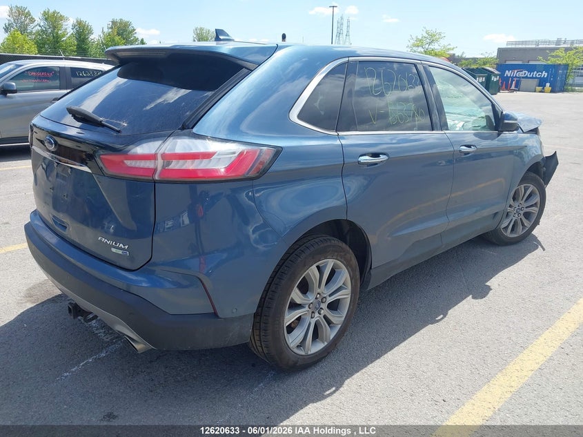 Vin: 2fmpk4k98kbb63780, lot: 3019898, ford edge titanium 20194