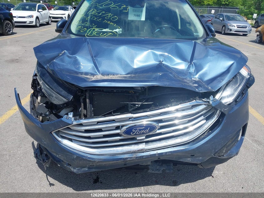 2019 Ford Edge Titanium VIN: 2FMPK4K98KBB63780 Lot: 12620633