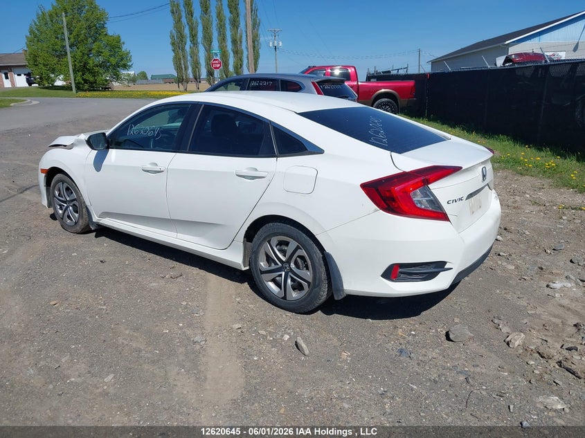 Vin: 2hgfc2e59gh032339, lot: 3019917, honda civic lx 20163
