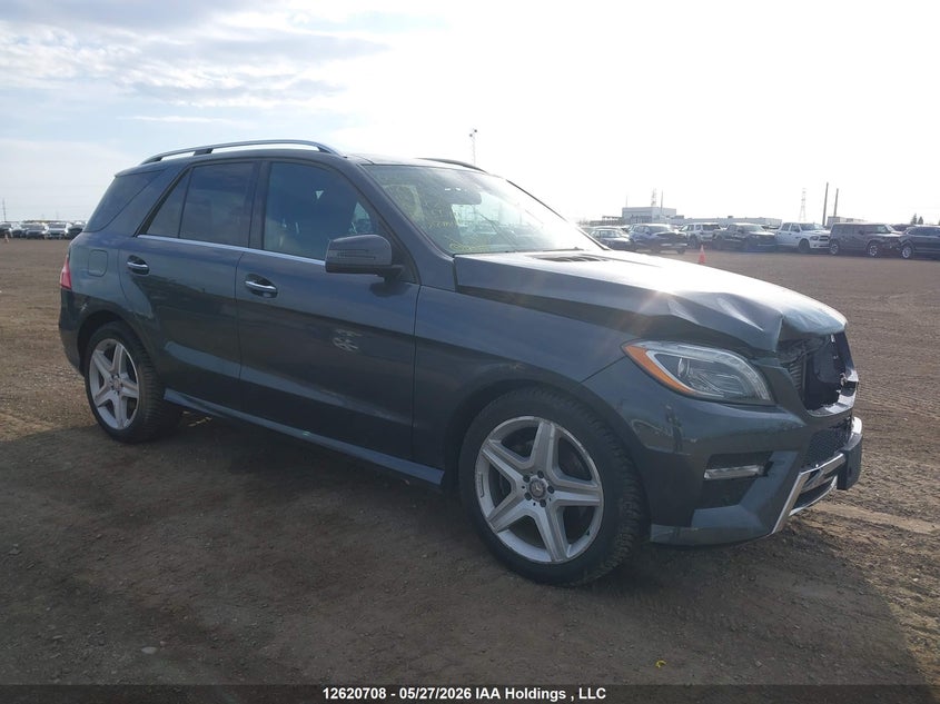 2014 MERCEDES-BENZ ML 350 BLUETEC SPORT UTILITY VEHICLE 3.0L V-6 DI, DOHC, TURBO, 240HP