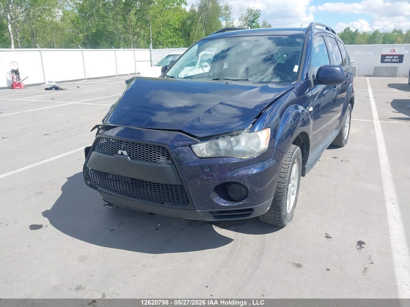 2011 Mitsubishi Outlander, Удар спереду, IAAI, VIN JA4AT2AW9BU606753 — фото 2