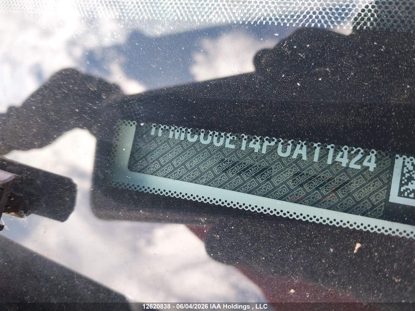 2023 Ford Escape VIN: 1FMCU0E14PUA11424 Lot: 12620838