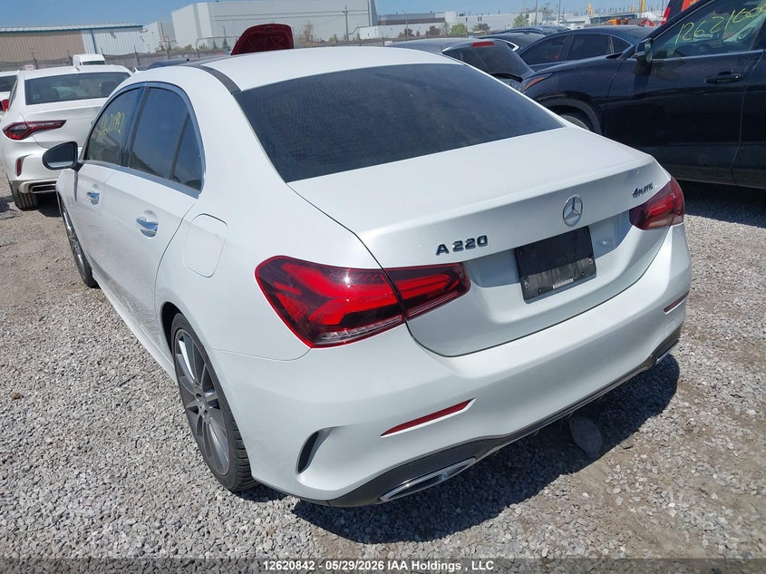 Vin: wdd3g4fbxlw041011, lot: 3020127, mercedes-benz a 220 4matic 20203