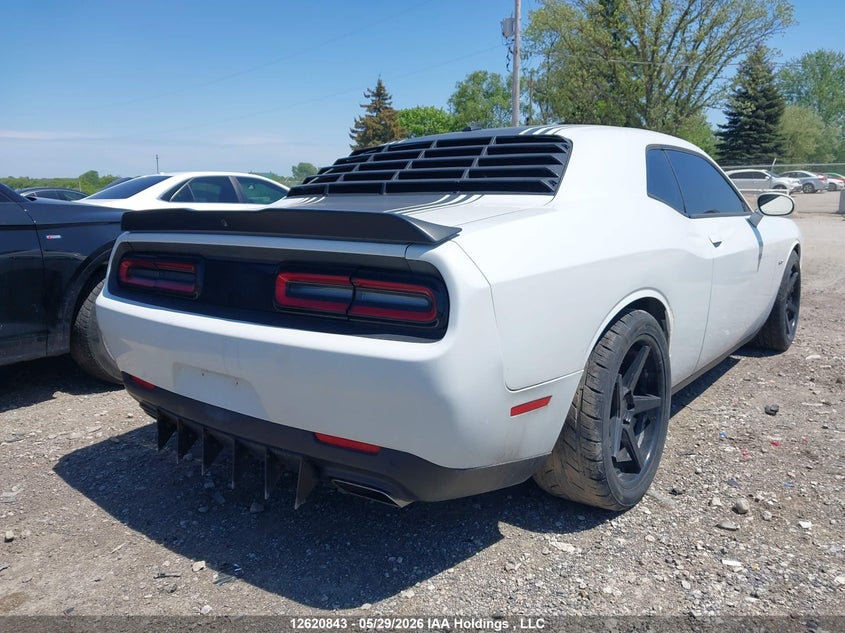 Vin: 2c3cdzbt4hh614879, lot: 3020128, dodge challenger r/t 20174