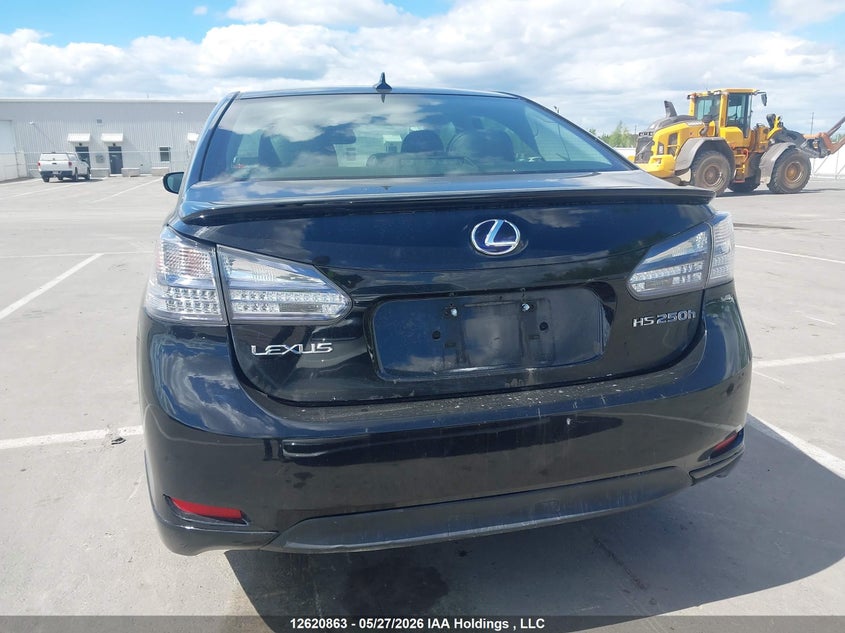 2010 Lexus Hs 250H Premium/Premium Luxury VIN: JTHBB1BA6A2003374 Lot: 12620863