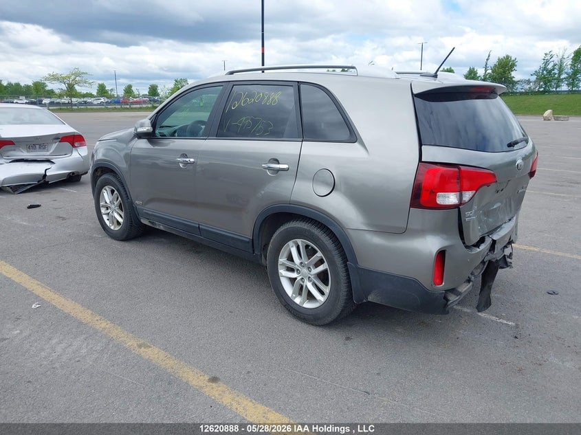 Vin: 5xyktca63eg495753, lot: 3020174, kia sorento 20143