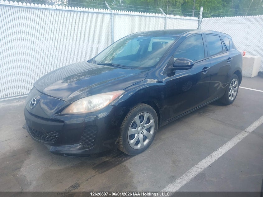 2012 Mazda 3, Front, IAAI, VIN JM1BL1KF7C1507130 — photo 2