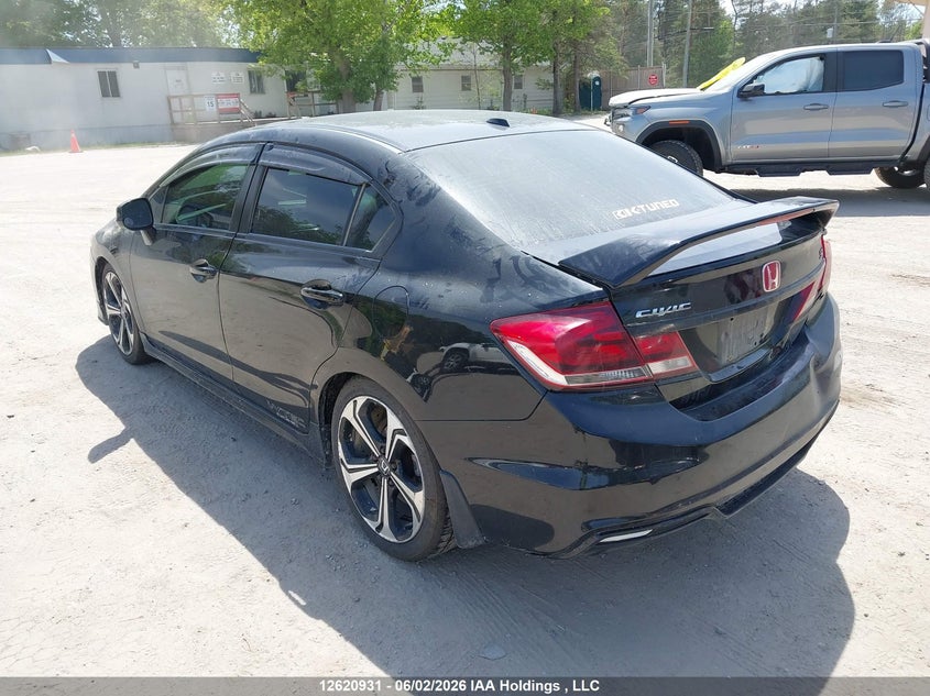 Vin: 2hgfb6e59dh201054, lot: 3020218, honda civic si si 20133