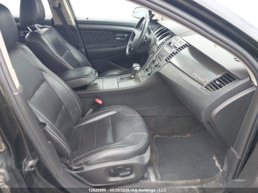 1FAHP2HW5CG127539 2012 Ford Taurus 3.5 Sel black