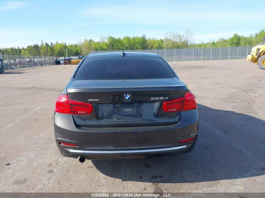 2016 BMW 328D xDrive VIN: WBA8F1C54GK438692 Lot: 12620982