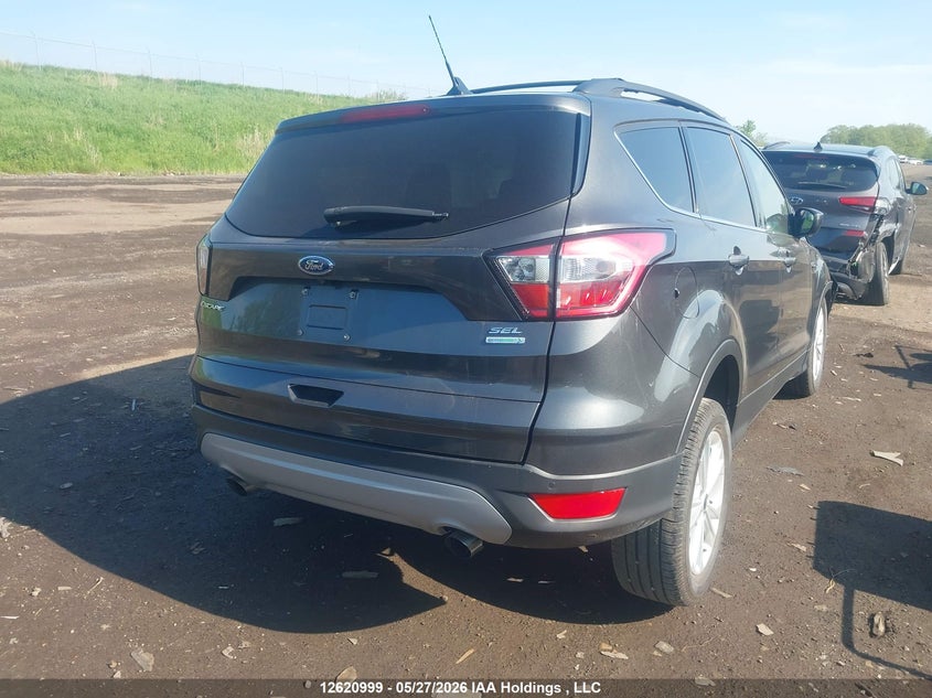 Vin: 1fmcu0hd2jub91645, lot: 3020287, ford escape sel 20184