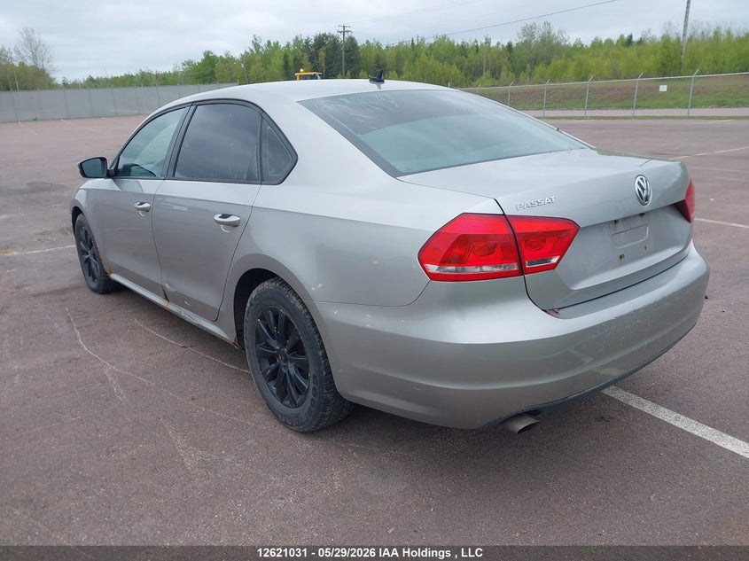 Vin: 1vwah7a39dc004466, lot: 3020319, volkswagen passat 2.5l trendline 20133