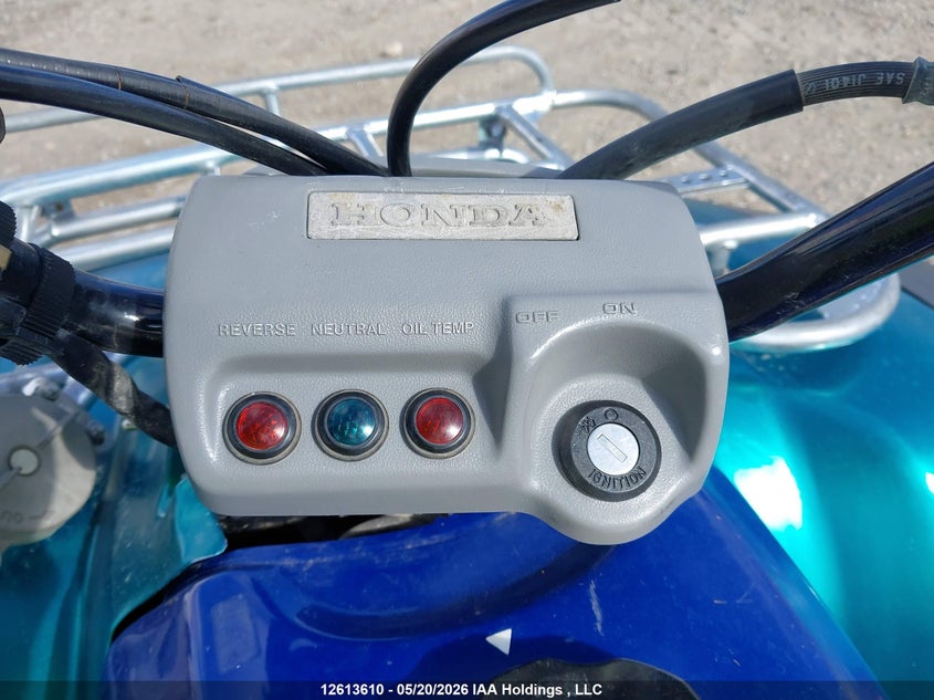 1991 Honda Trx300 Fw VIN: 478TE1529MA300062 Lot: 12613610X