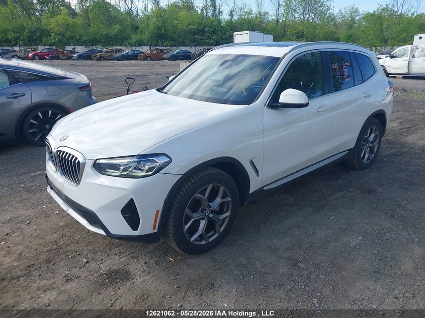 Vin: 5ux53dp04r9w34154, lot: 3020363, bmw x3 xdrive30i 20242