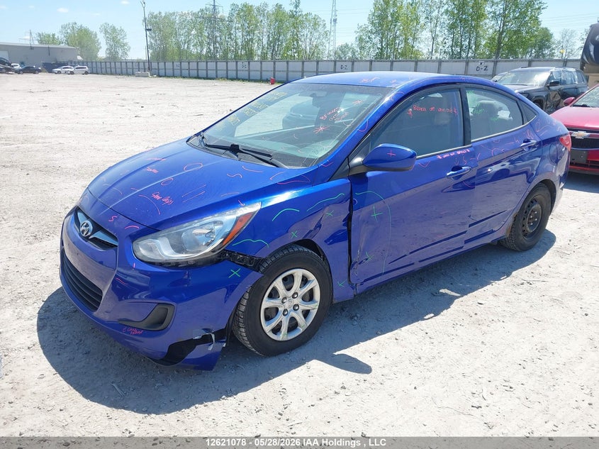 Vin: kmhct4ae8eu595651, lot: 3020391, hyundai accent gl 20142