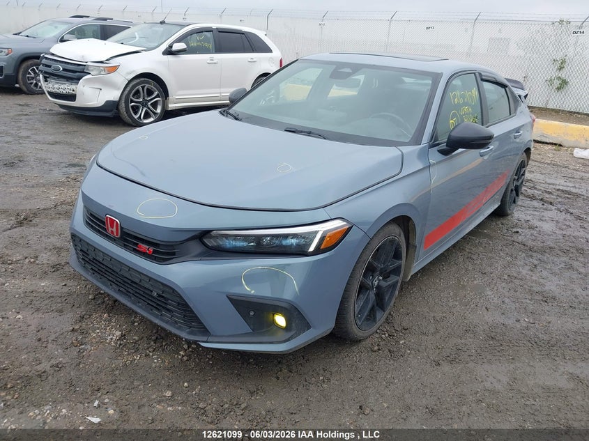 Vin: 2hgfe1e56nh080639, lot: 3020413, honda civic si si 20222