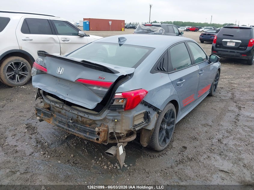 Vin: 2hgfe1e56nh080639, lot: 3020413, honda civic si si 20224