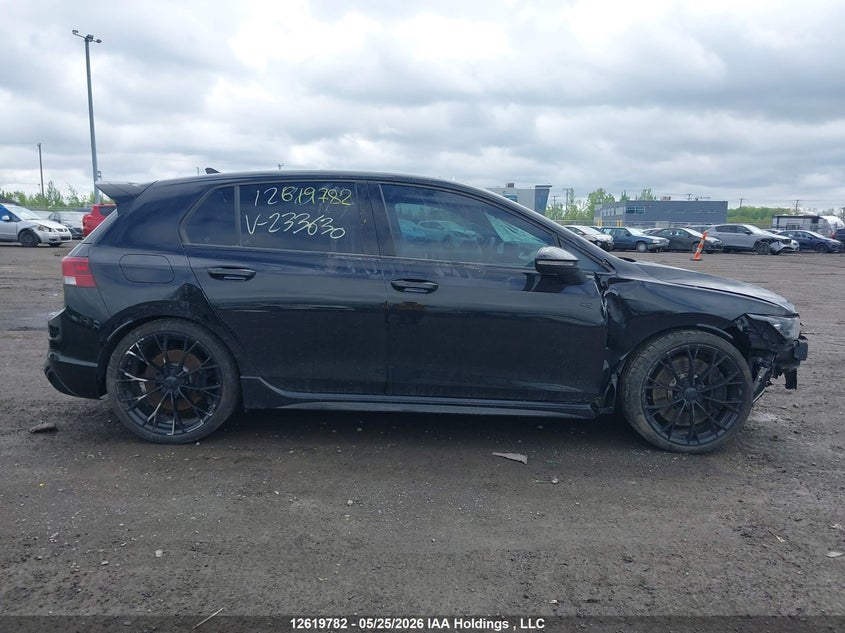 2025 Volkswagen Golf R Black Edition VIN: WVWKB7CD9SW233630 Lot: 12619782X