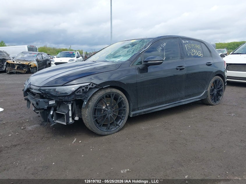 2025 VOLKSWAGEN GOLF R HATCHBACK 2.0L I-4 DI, DOHC, VVT, TURBO, 328HP