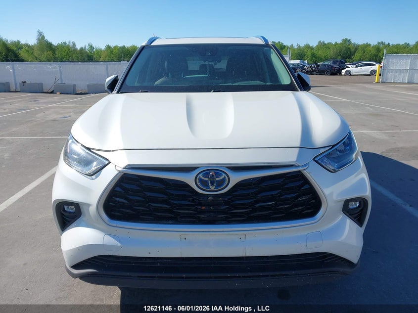 2021 Toyota Highlander Hybrid Xle VIN: 5TDGBRCH6MS524304 Lot: 12621146