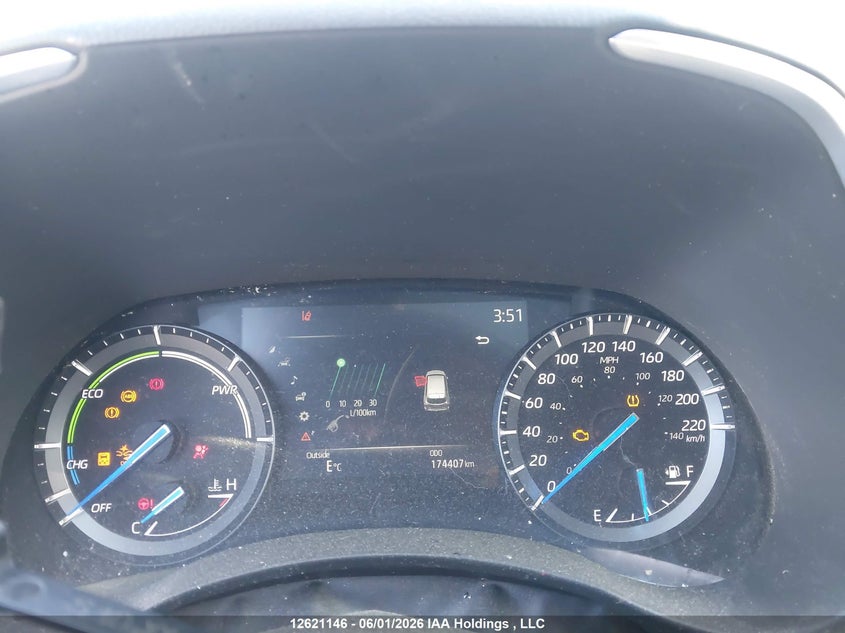 2021 Toyota Highlander Hybrid Xle VIN: 5TDGBRCH6MS524304 Lot: 12621146