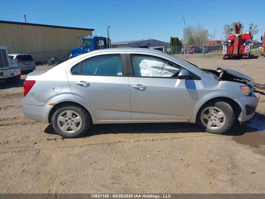 2012 CHEVROLET SONIC SEDAN 1.8L I-4 DOHC, VVT, 138HP