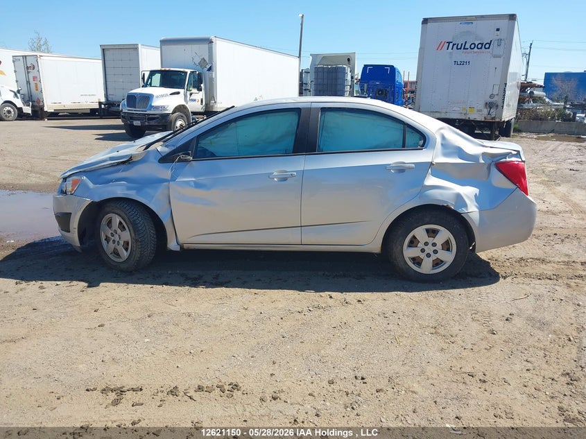 2012 CHEVROLET SONIC SEDAN 1.8L I-4 DOHC, VVT, 138HP