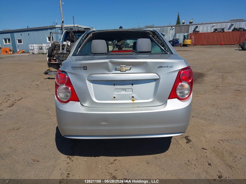 2012 CHEVROLET SONIC SEDAN 1.8L I-4 DOHC, VVT, 138HP