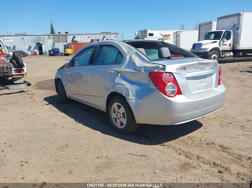 2012 CHEVROLET SONIC SEDAN 1.8L I-4 DOHC, VVT, 138HP