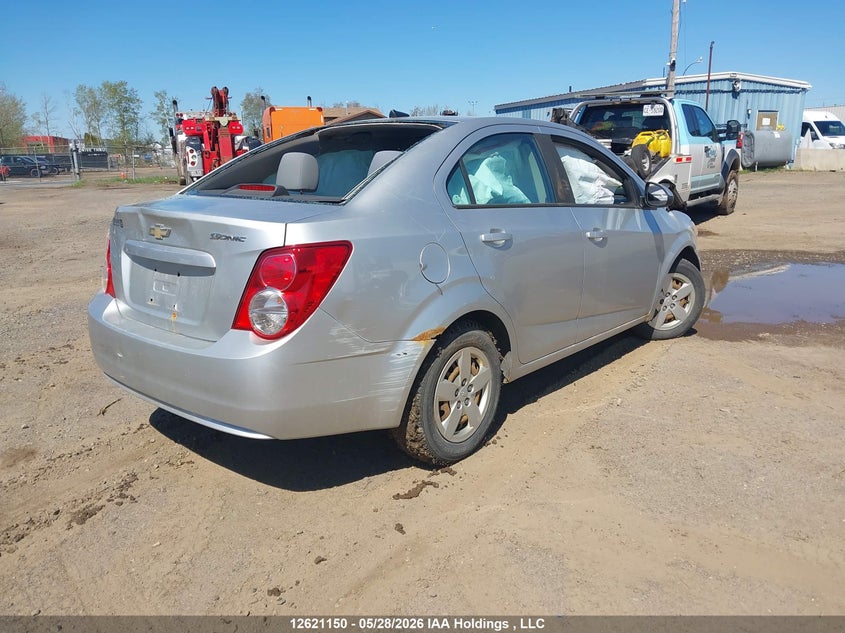 2012 CHEVROLET SONIC SEDAN 1.8L I-4 DOHC, VVT, 138HP