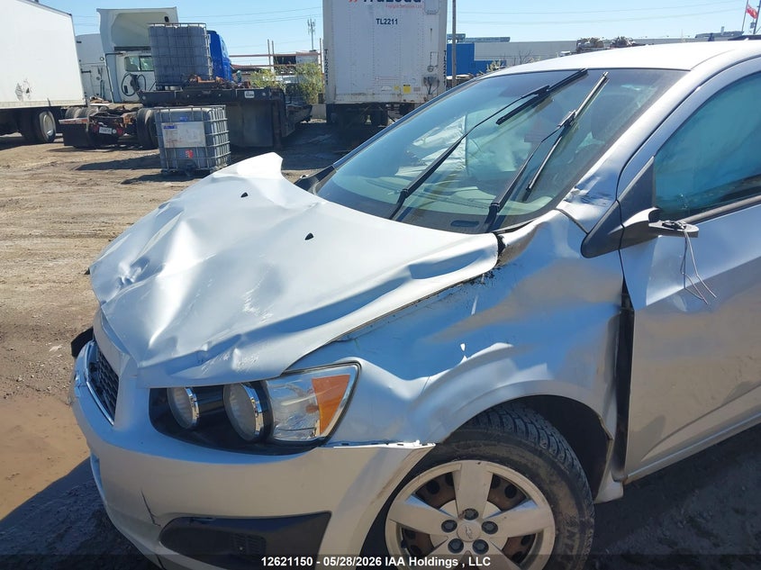 2012 CHEVROLET SONIC SEDAN 1.8L I-4 DOHC, VVT, 138HP