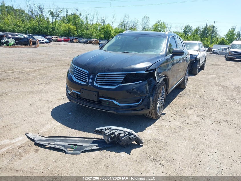 Vin: 2lmpj8lr6hbl21328, lot: 3020523, lincoln mkx reserve 20172