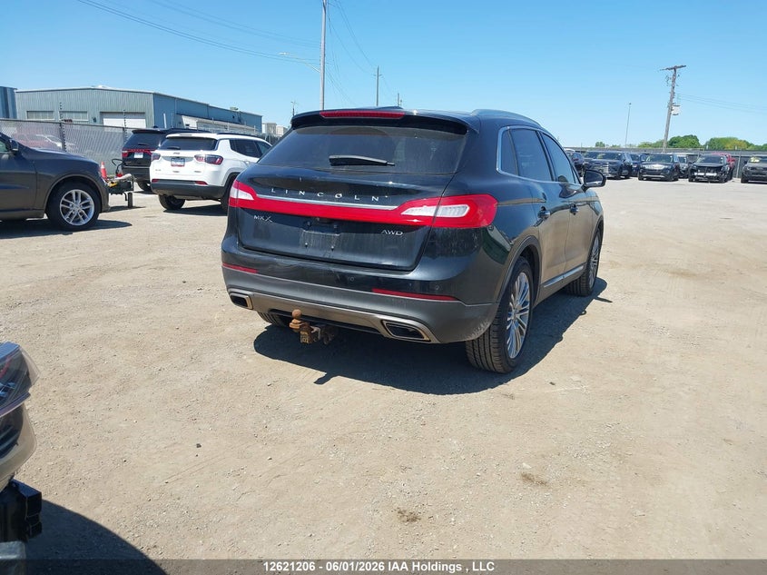 Vin: 2lmpj8lr6hbl21328, lot: 3020523, lincoln mkx reserve 20174