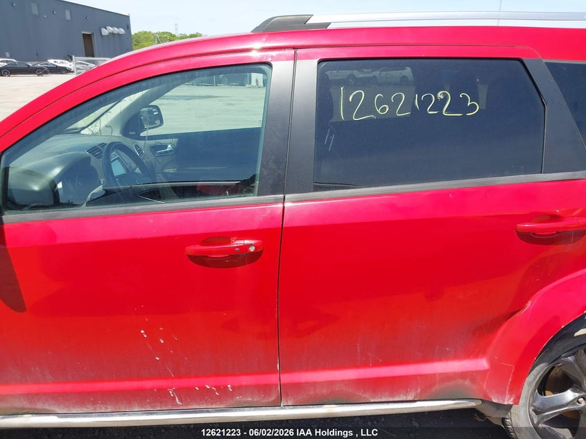 2018 Dodge Journey Crossroad VIN: 3C4PDCGG0JT472114 Lot: 12621223